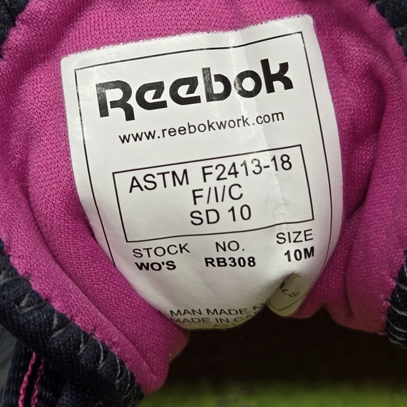 Reebok Work Sublite Cushion Composite Toe Work Sneaker - Women's Size 10 - Picture 8 of 8